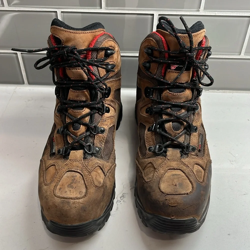 Red Wing 6674 Truhiker Hiking Boots WaterProof ‎ Aluminum Toe Men Size 9.5 D